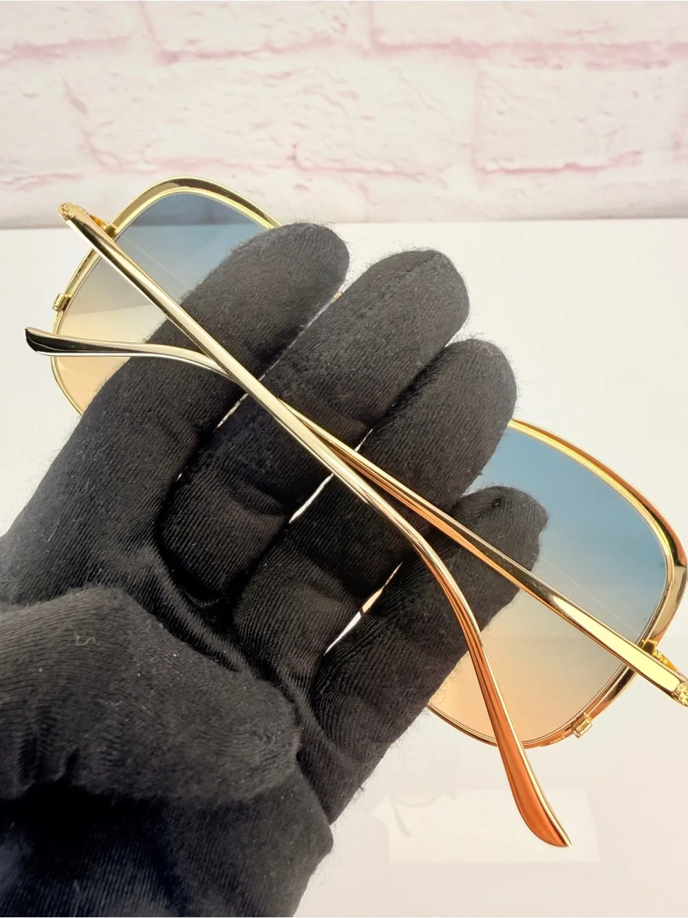 Gucci Oversized Gradient GG0400S Sunglasses New